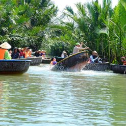 Basket Boat Tour in Hoi An Ancient Town