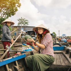 Experience Floating Market in Mekong Delta