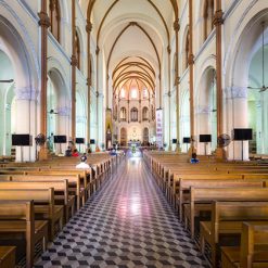 Inside Saigon Notre Dame Cathedral