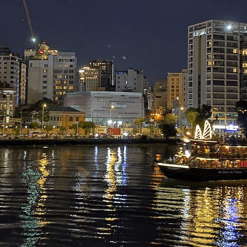 Dinning by Saigon Riverside