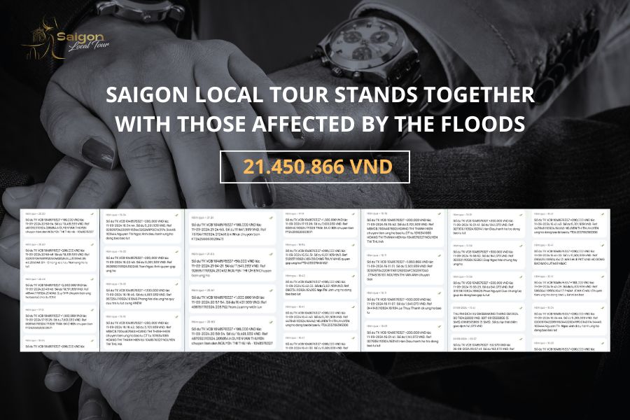 Saigon Local Tour Stands Together With Those Affected By The Floods