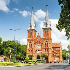 The Notre Dame Cathedral in Saigon