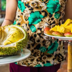 fresh fruits in ben tre vietnam tours