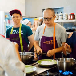 3 hours of hands-on cooking with Hoa Tuc Cooking Class