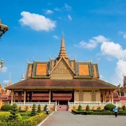 The royal palace in phnom penh - South Vietnam Tour